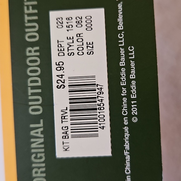 Hanging Toiletry Kit NWT Eddie Bauer - Picture 7 of 7